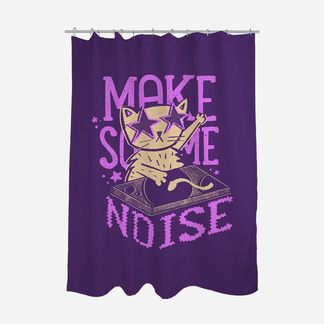 Make Some Noise-None-Polyester-Shower Curtain-Estudio Horta