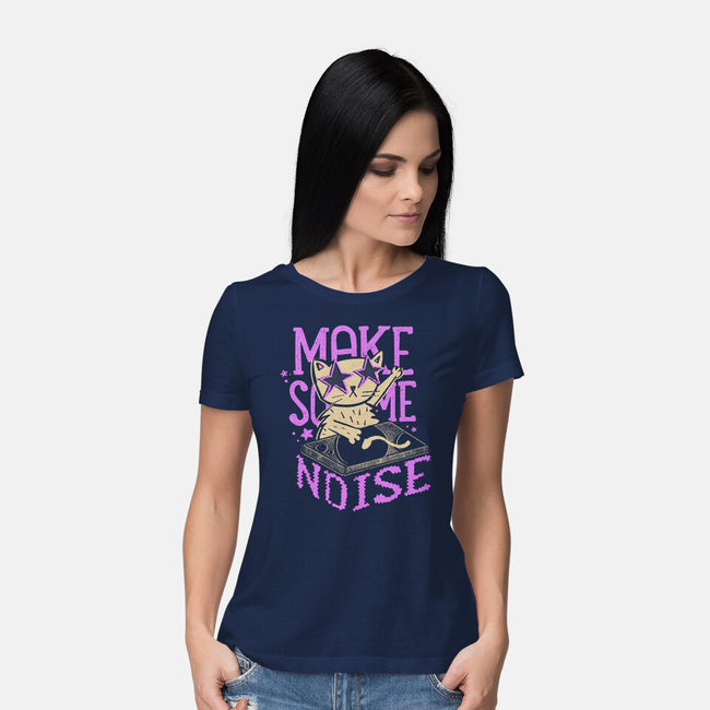Make Some Noise-Womens-Basic-Tee-Estudio Horta