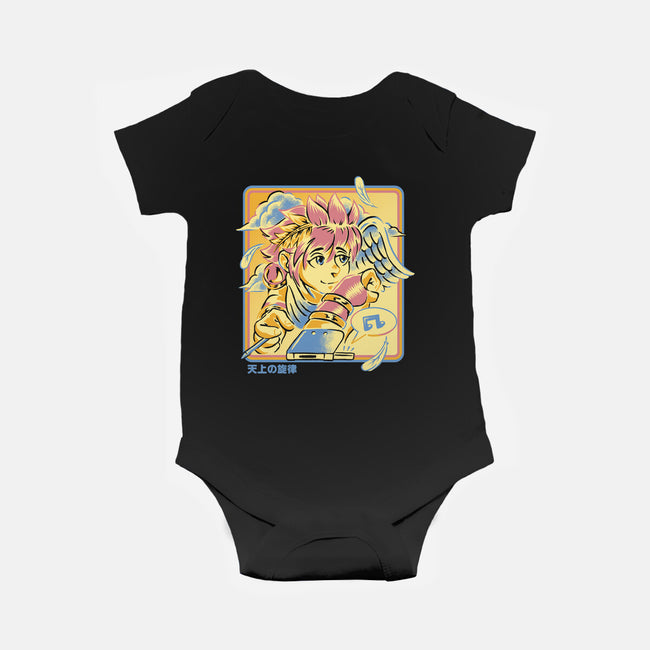 Celestial Melody-Baby-Basic-Onesie-Henrique Torres