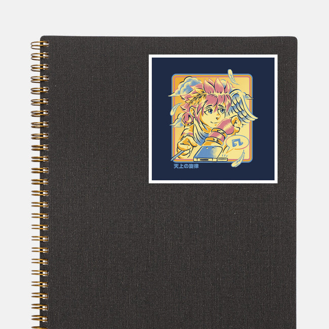 Celestial Melody-None-Glossy-Sticker-Henrique Torres