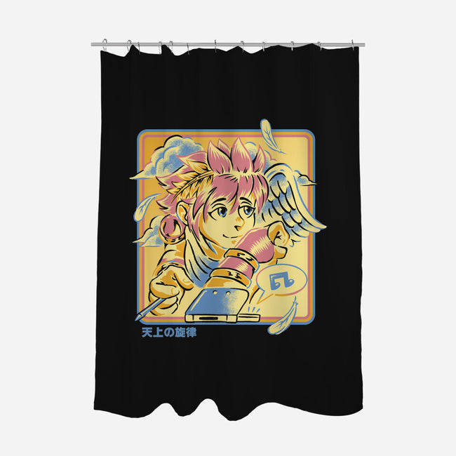 Celestial Melody-None-Polyester-Shower Curtain-Henrique Torres