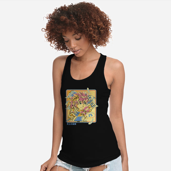 Celestial Melody-Womens-Racerback-Tank-Henrique Torres