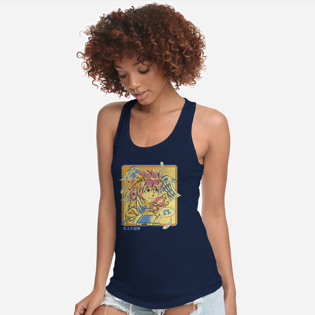 Celestial Melody-Womens-Racerback-Tank-Henrique Torres