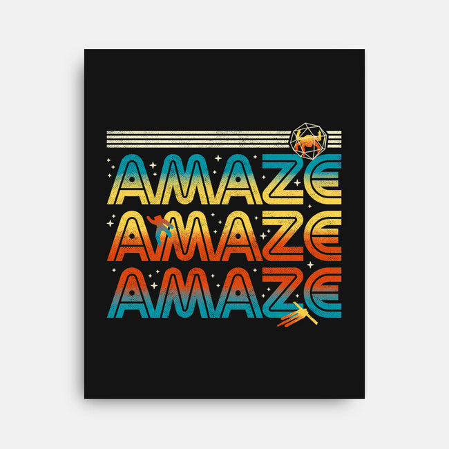 Amaze Amaze Amaze-None-Stretched-Canvas-patrickgp