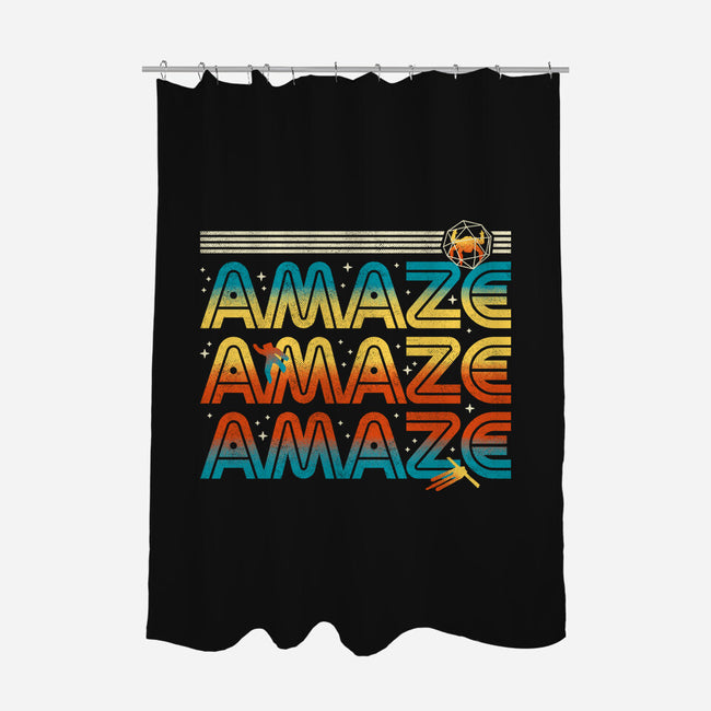 Amaze Amaze Amaze-None-Polyester-Shower Curtain-patrickgp