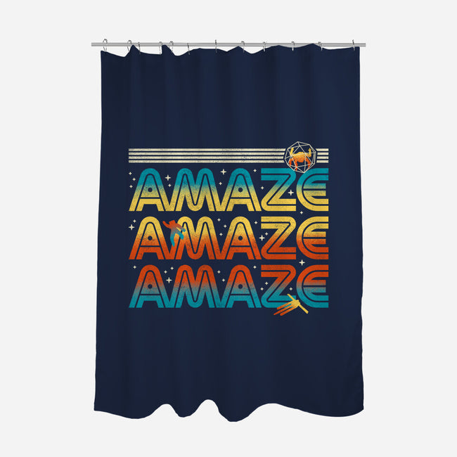 Amaze Amaze Amaze-None-Polyester-Shower Curtain-patrickgp