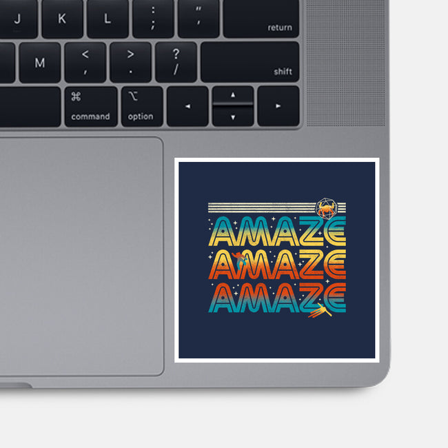 Amaze Amaze Amaze-None-Glossy-Sticker-patrickgp