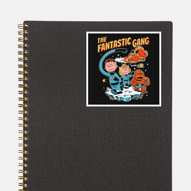 The Fantastic Gang-None-Glossy-Sticker-P1yu5h