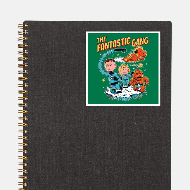The Fantastic Gang-None-Glossy-Sticker-P1yu5h
