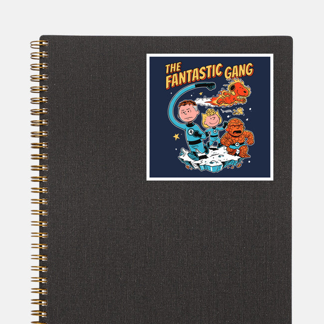 The Fantastic Gang-None-Glossy-Sticker-P1yu5h