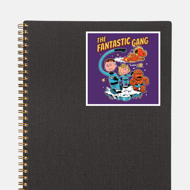The Fantastic Gang-None-Glossy-Sticker-P1yu5h