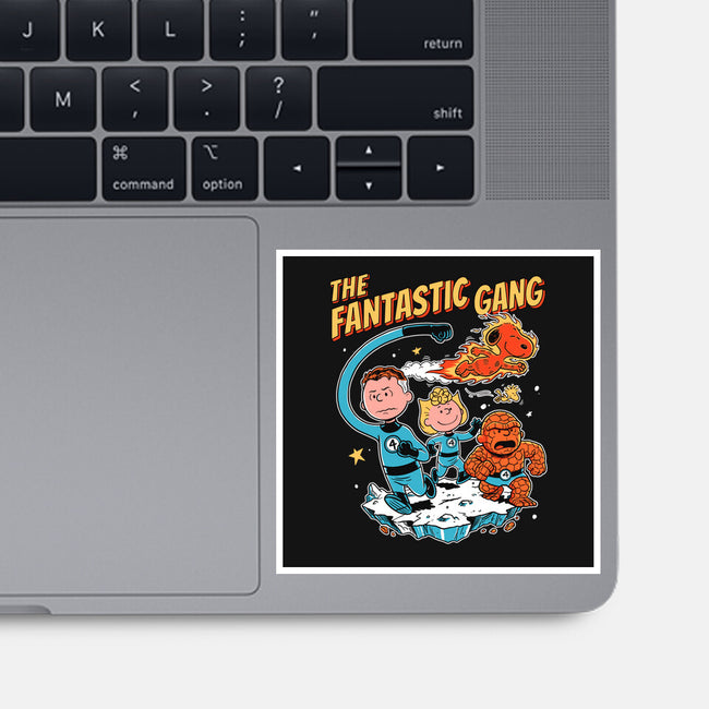 The Fantastic Gang-None-Glossy-Sticker-P1yu5h