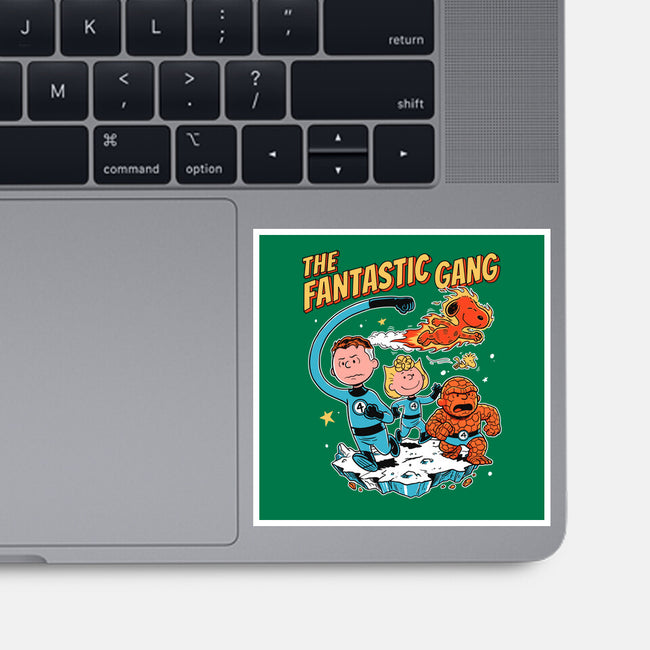 The Fantastic Gang-None-Glossy-Sticker-P1yu5h