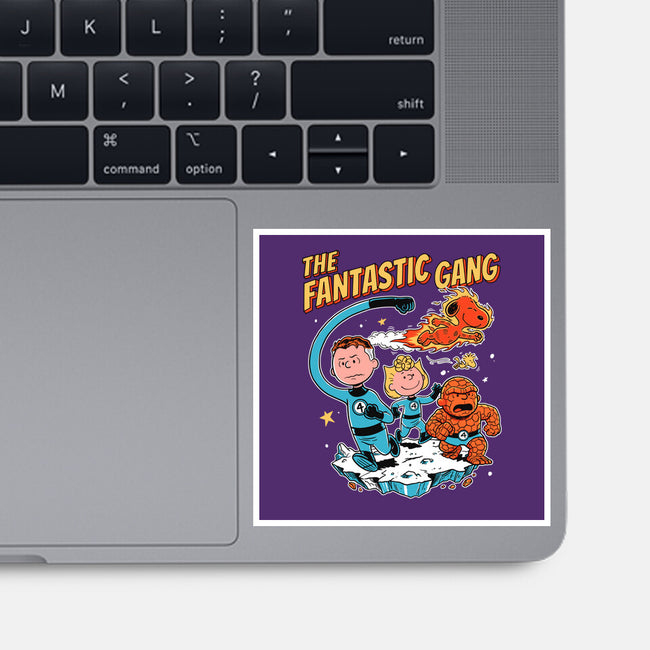 The Fantastic Gang-None-Glossy-Sticker-P1yu5h
