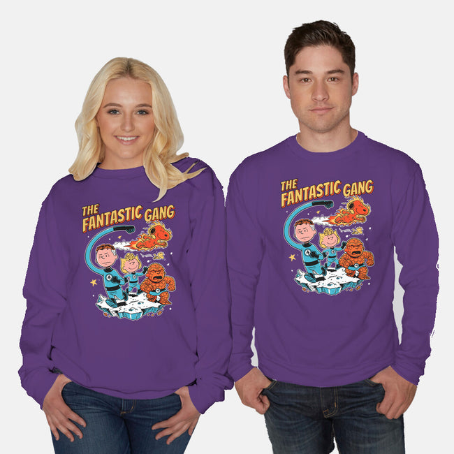 The Fantastic Gang-Unisex-Crew Neck-Sweatshirt-P1yu5h