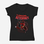 The Amazing Attorney-Womens-V-Neck-Tee-joerawks