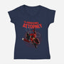 The Amazing Attorney-Womens-V-Neck-Tee-joerawks