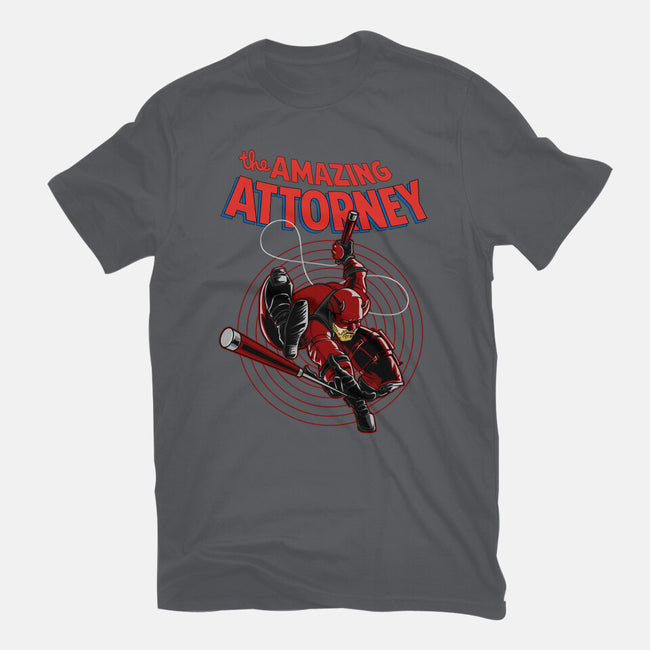 The Amazing Attorney-Unisex-Basic-Tee-joerawks