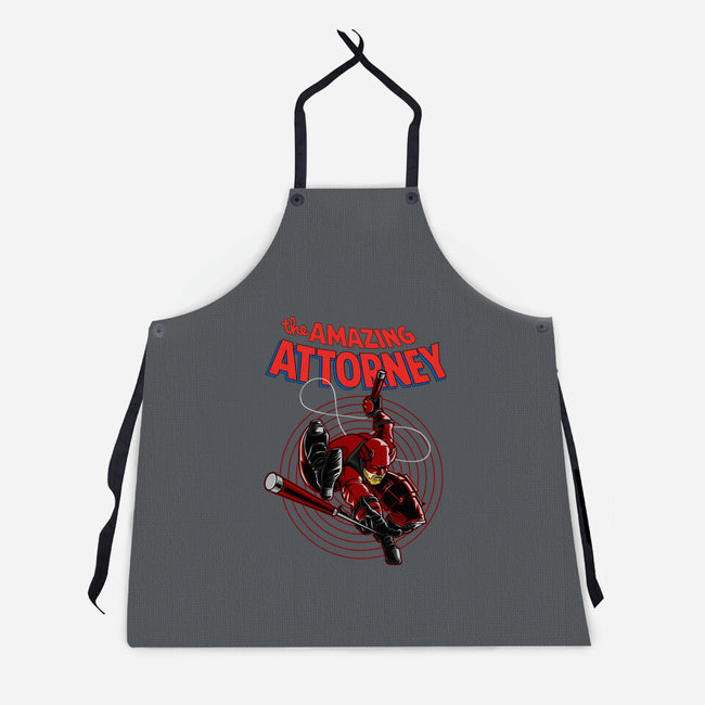 The Amazing Attorney-Unisex-Kitchen-Apron-joerawks