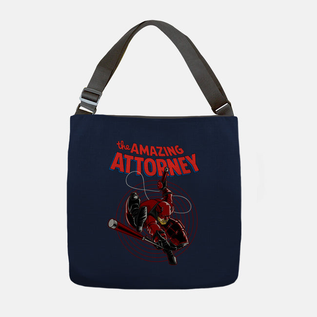 The Amazing Attorney-None-Adjustable Tote-Bag-joerawks