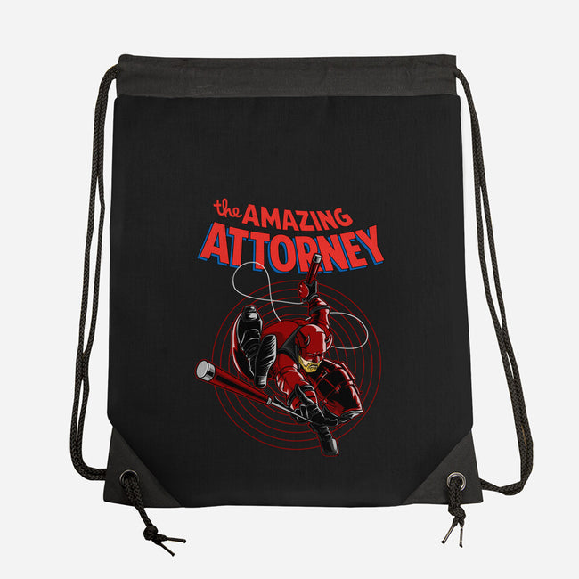 The Amazing Attorney-None-Drawstring-Bag-joerawks