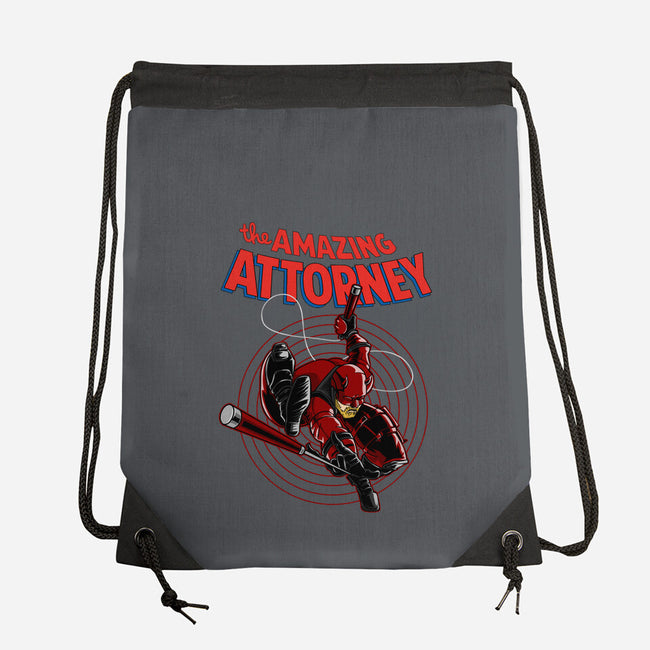 The Amazing Attorney-None-Drawstring-Bag-joerawks
