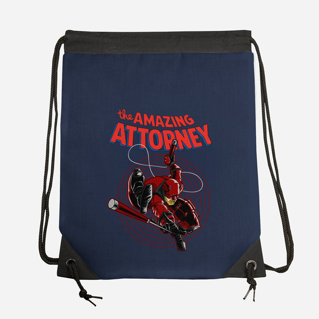 The Amazing Attorney-None-Drawstring-Bag-joerawks