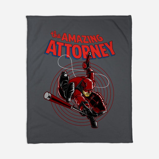 The Amazing Attorney-None-Fleece-Blanket-joerawks