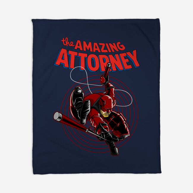 The Amazing Attorney-None-Fleece-Blanket-joerawks