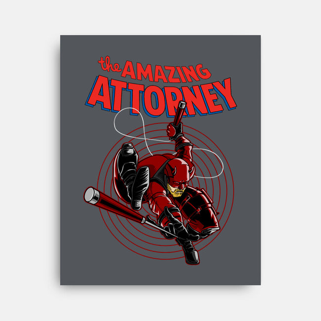 The Amazing Attorney-None-Stretched-Canvas-joerawks