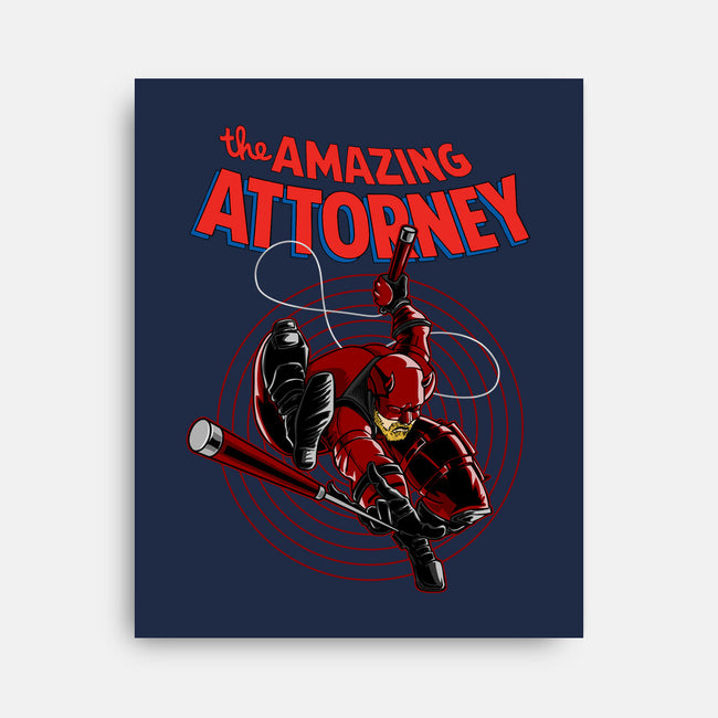 The Amazing Attorney-None-Stretched-Canvas-joerawks