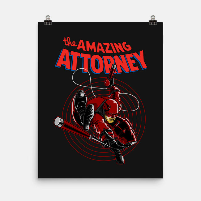 The Amazing Attorney-None-Matte-Poster-joerawks