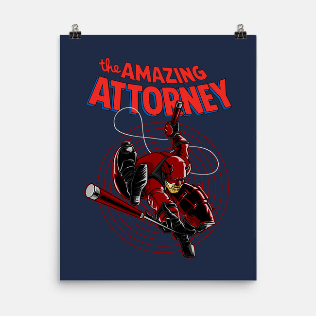 The Amazing Attorney-None-Matte-Poster-joerawks
