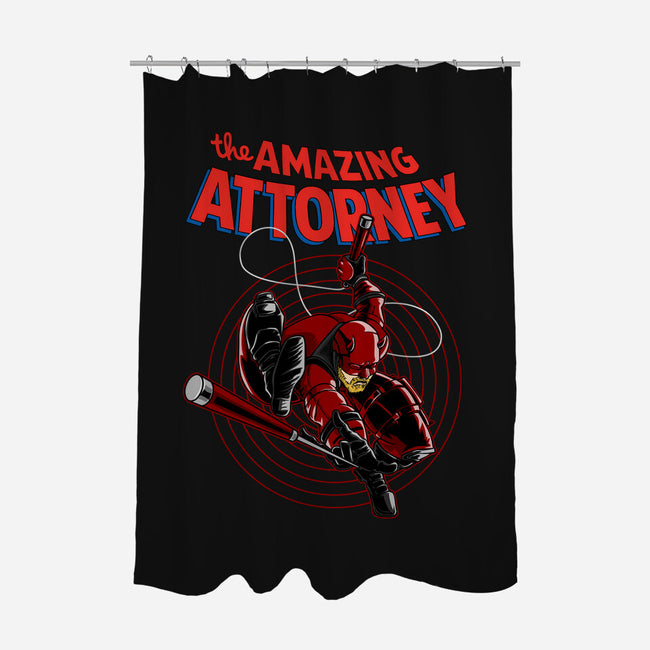 The Amazing Attorney-None-Polyester-Shower Curtain-joerawks