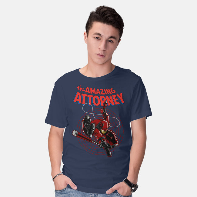 The Amazing Attorney-Mens-Basic-Tee-joerawks