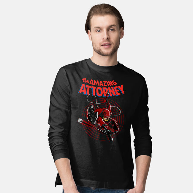 The Amazing Attorney-Mens-Long Sleeved-Tee-joerawks