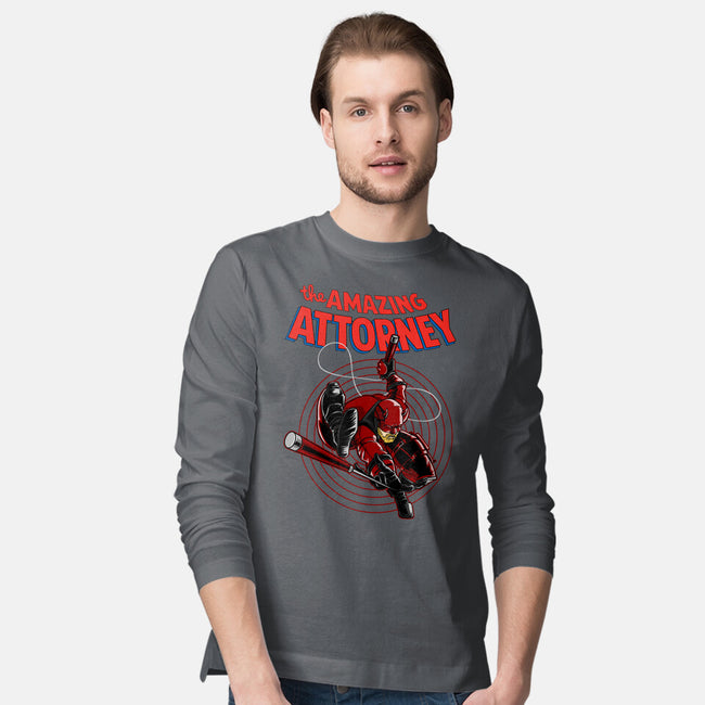 The Amazing Attorney-Mens-Long Sleeved-Tee-joerawks