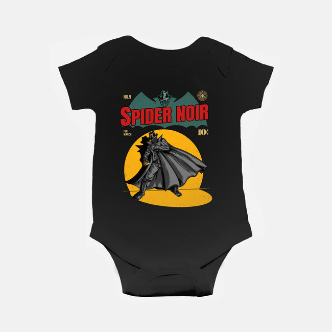 The Shadow Spider-Baby-Basic-Onesie-joerawks