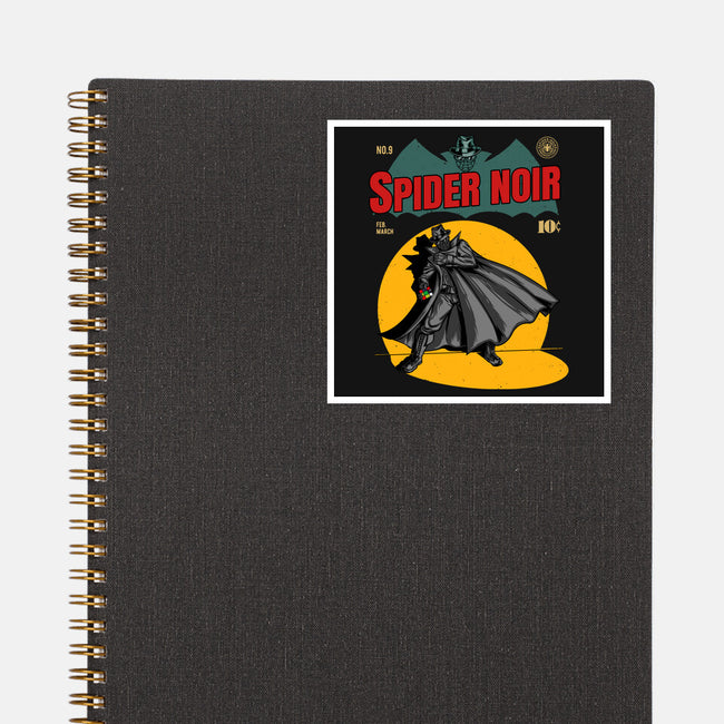 The Shadow Spider-None-Glossy-Sticker-joerawks