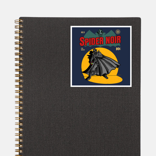 The Shadow Spider-None-Glossy-Sticker-joerawks