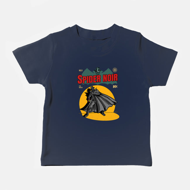 The Shadow Spider-Baby-Basic-Tee-joerawks