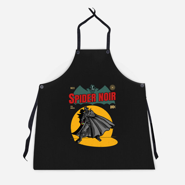 The Shadow Spider-Unisex-Kitchen-Apron-joerawks