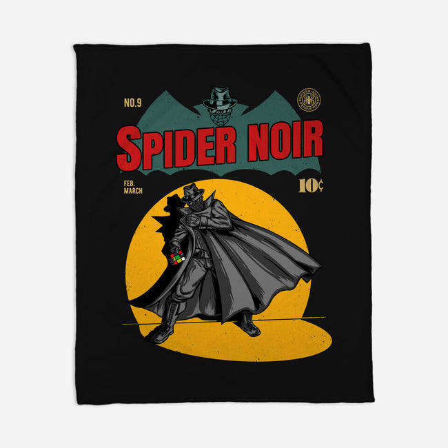 The Shadow Spider-None-Fleece-Blanket-joerawks