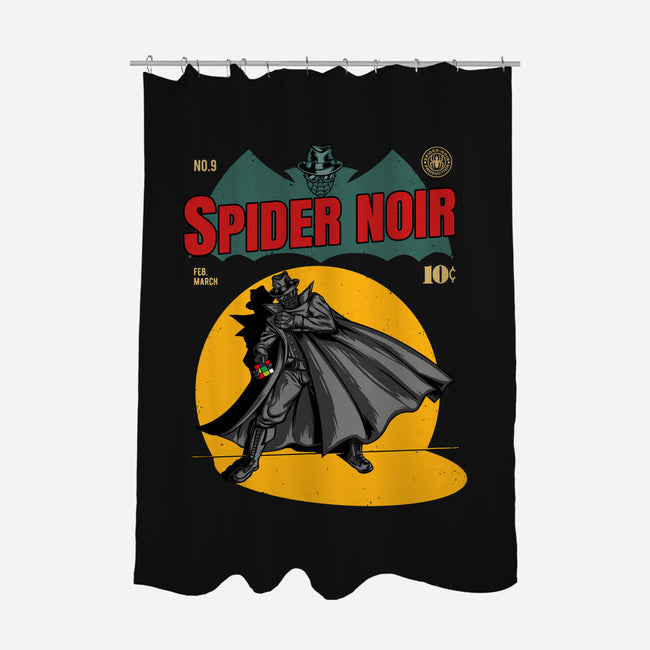 The Shadow Spider-None-Polyester-Shower Curtain-joerawks
