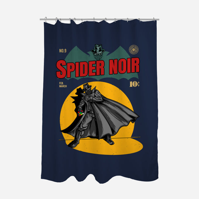 The Shadow Spider-None-Polyester-Shower Curtain-joerawks