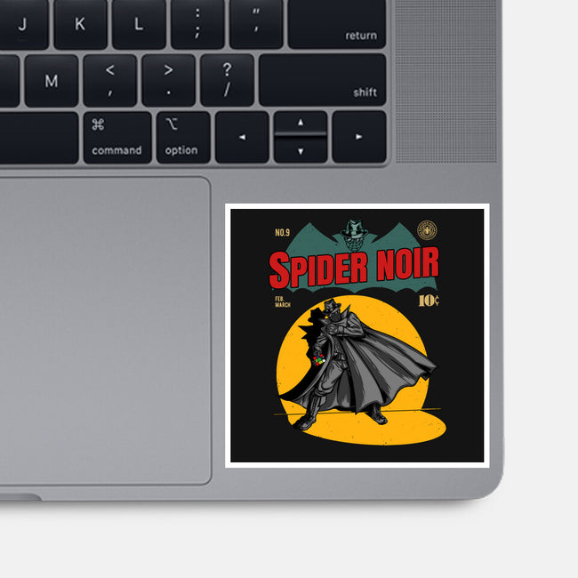 The Shadow Spider-None-Glossy-Sticker-joerawks