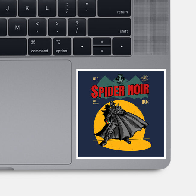 The Shadow Spider-None-Glossy-Sticker-joerawks