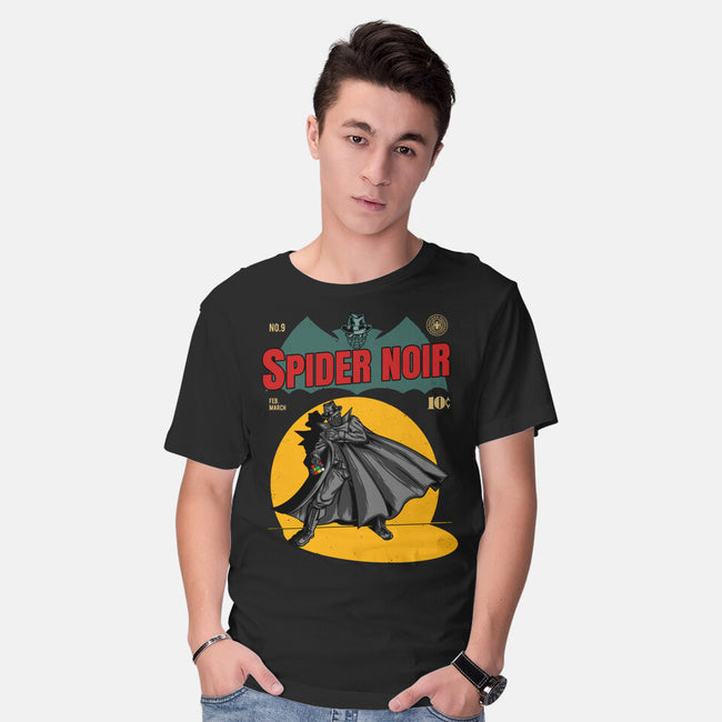The Shadow Spider-Mens-Basic-Tee-joerawks