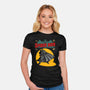 The Shadow Spider-Womens-Fitted-Tee-joerawks