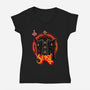 Geist-Womens-V-Neck-Tee-Roni Nucleart